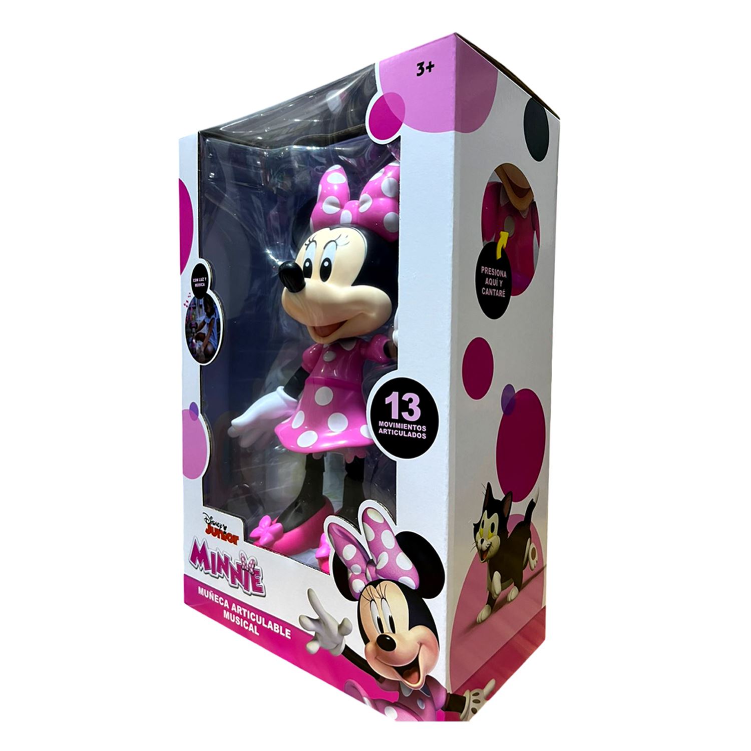 Figura Articulables de Minnie Mouse con luces y sonido