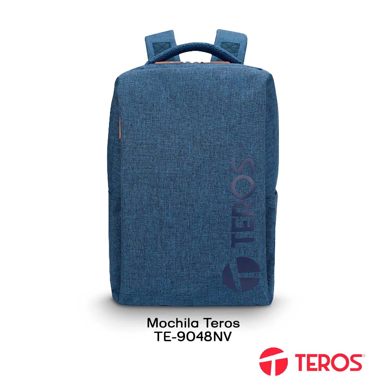 Mochila Teros City III Navy TE9048NV para laptop de 15.6" azul