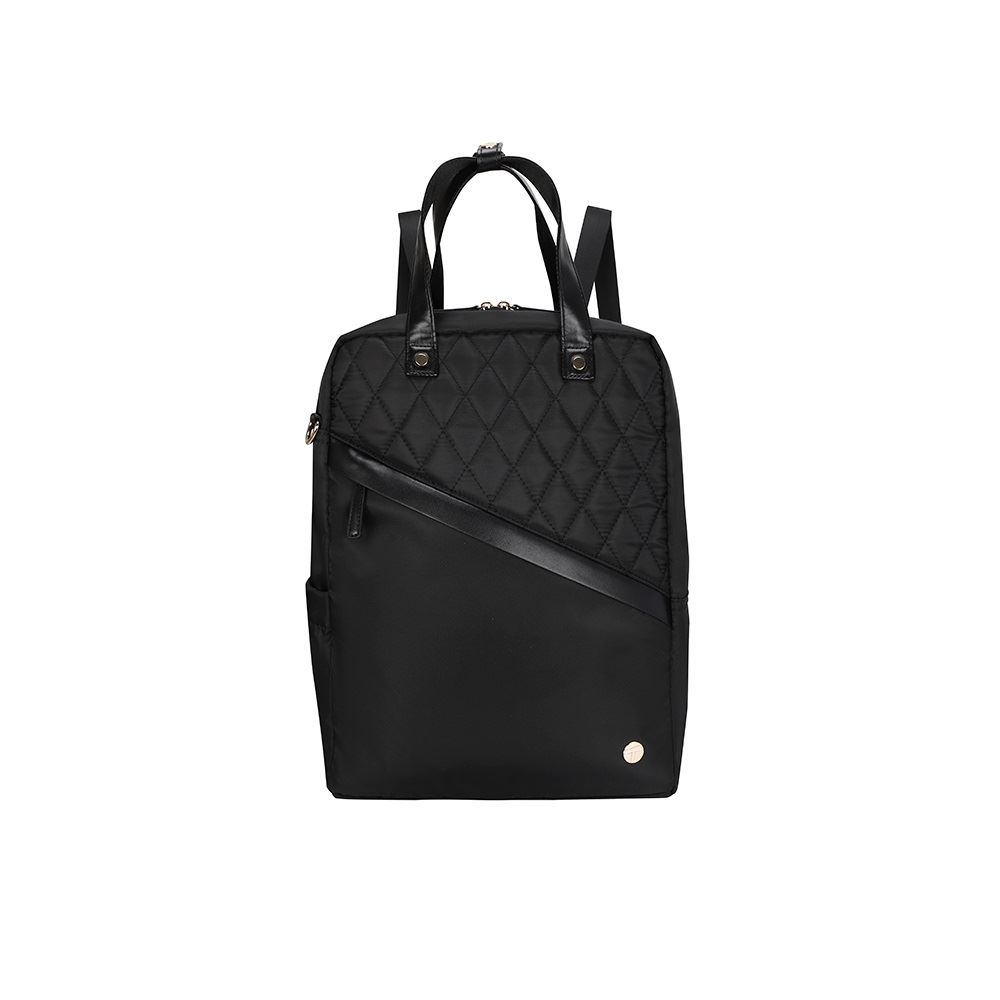Mochila Teros Roseann II TE-9050BK para Notebooks de hasta 14.1 Pulg Color Black