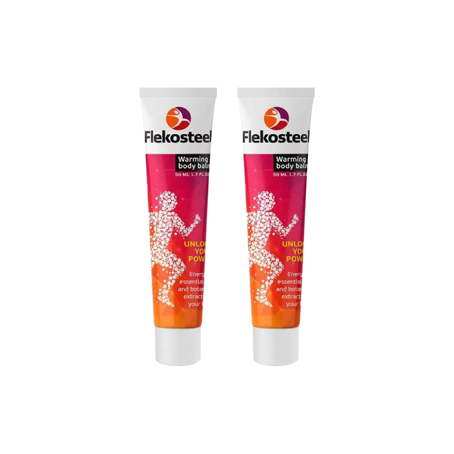 Balsamo Para Dolor Muscular y De Articulaciones Flekosteel 50ml 2 Uni