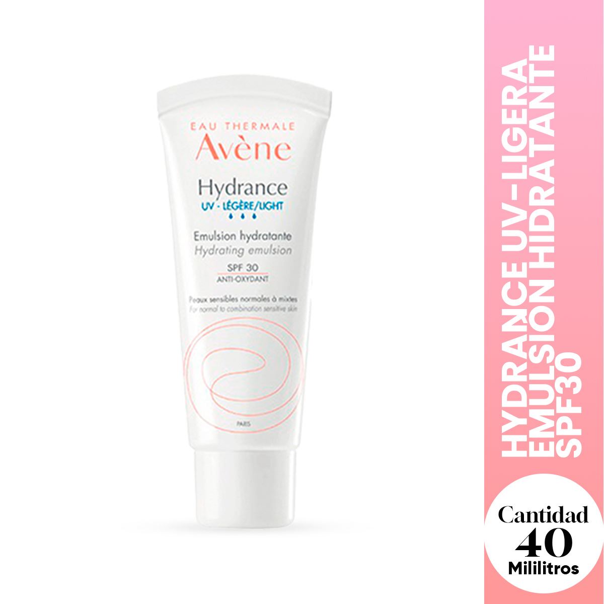 HYDRANCE UV-LIGERA EMULSION HIDRATANTE SPF30 40ML - AVENE