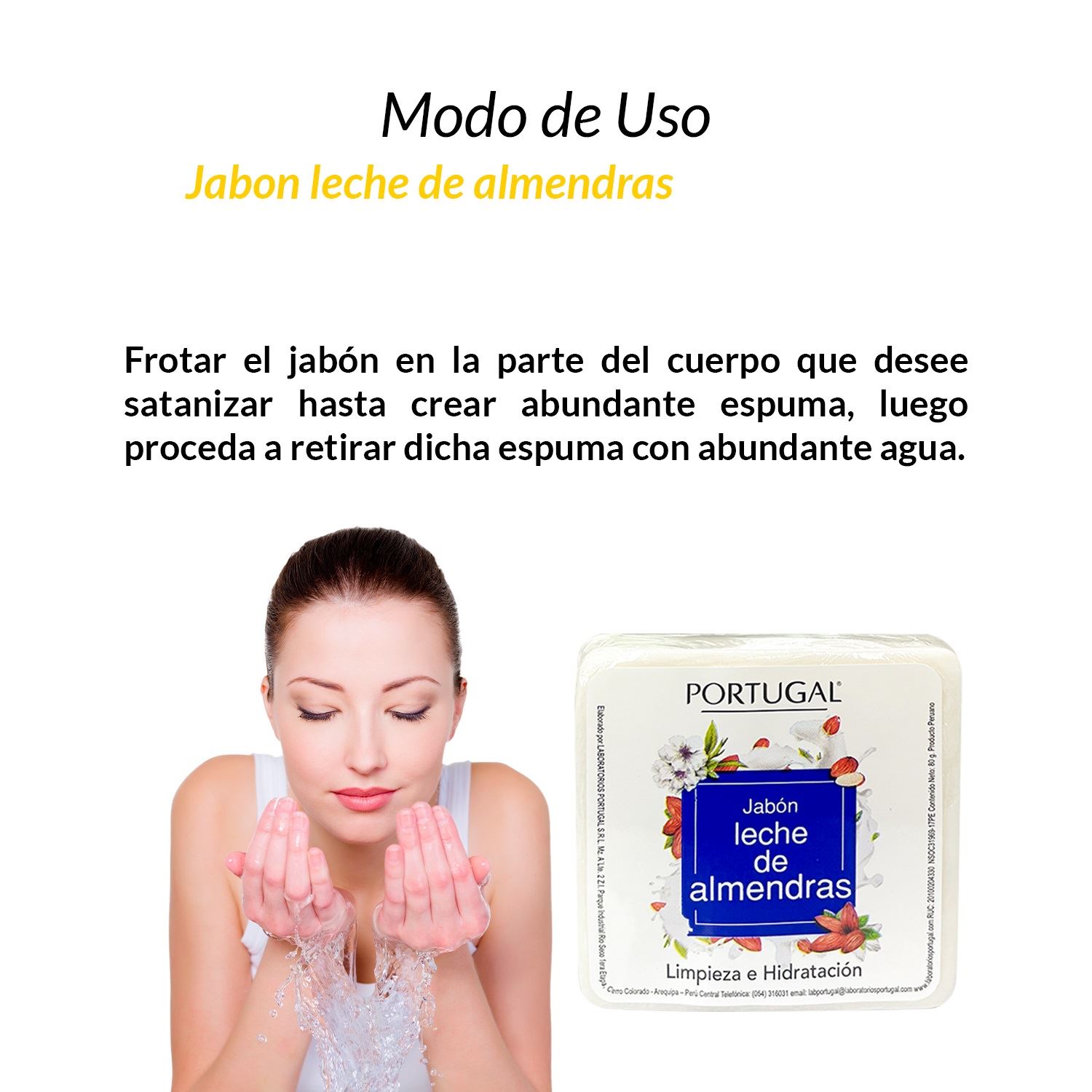 Leche limpiadora facial - Portugal 210gr – Importacionessumak