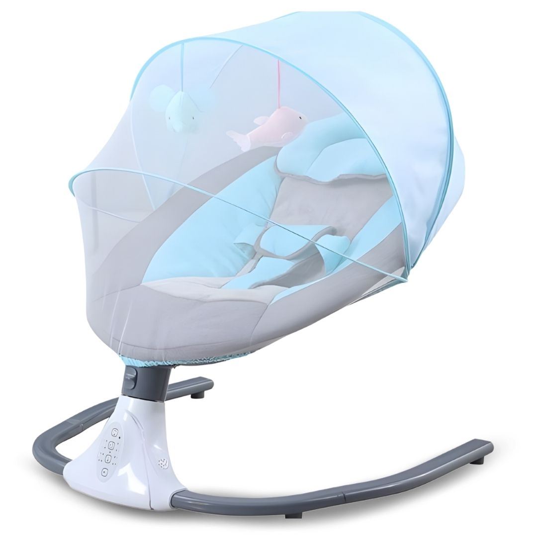 Silla Mecedora Didáctica «MOLLY» Edición Exclusiva Light Blue