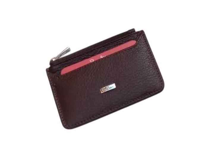 Monedero de cuero con Tarjetero Unisex