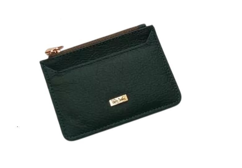 Monedero de cuero con Tarjetero Unisex
