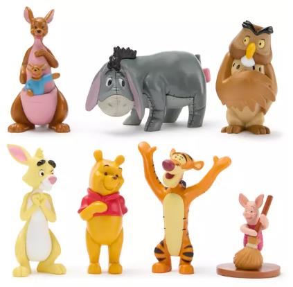 Juego de figuras de Winnie the Pooh