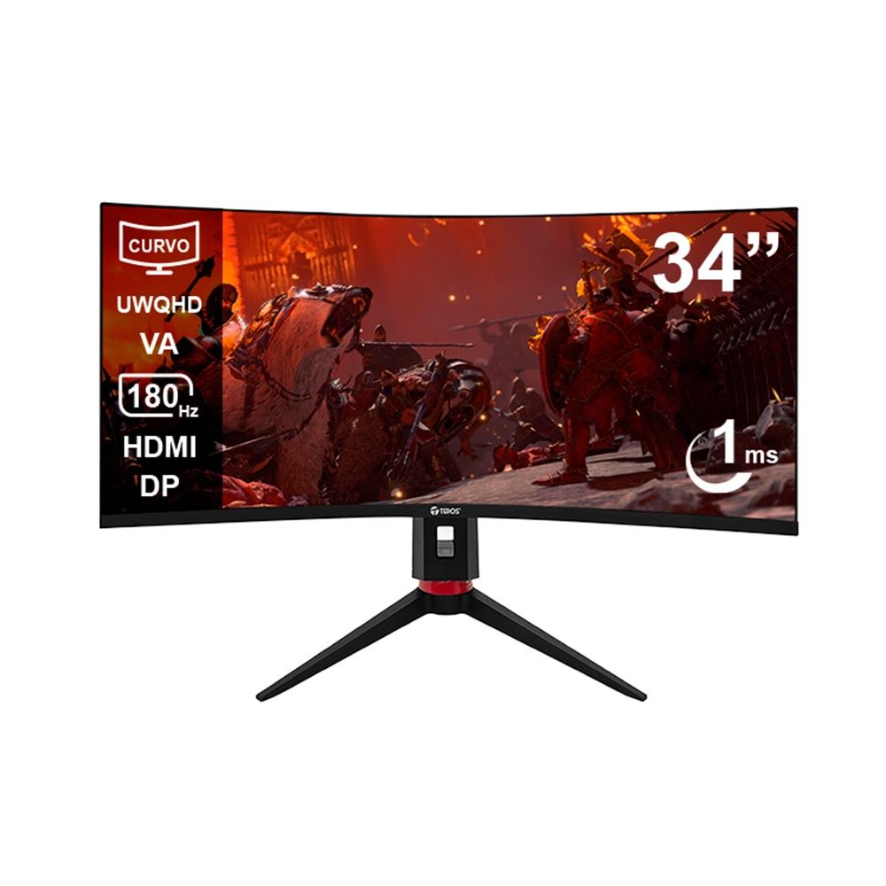 MONITOR TEROS Gaming 34" 3412G 2K 1ms  CURVO
