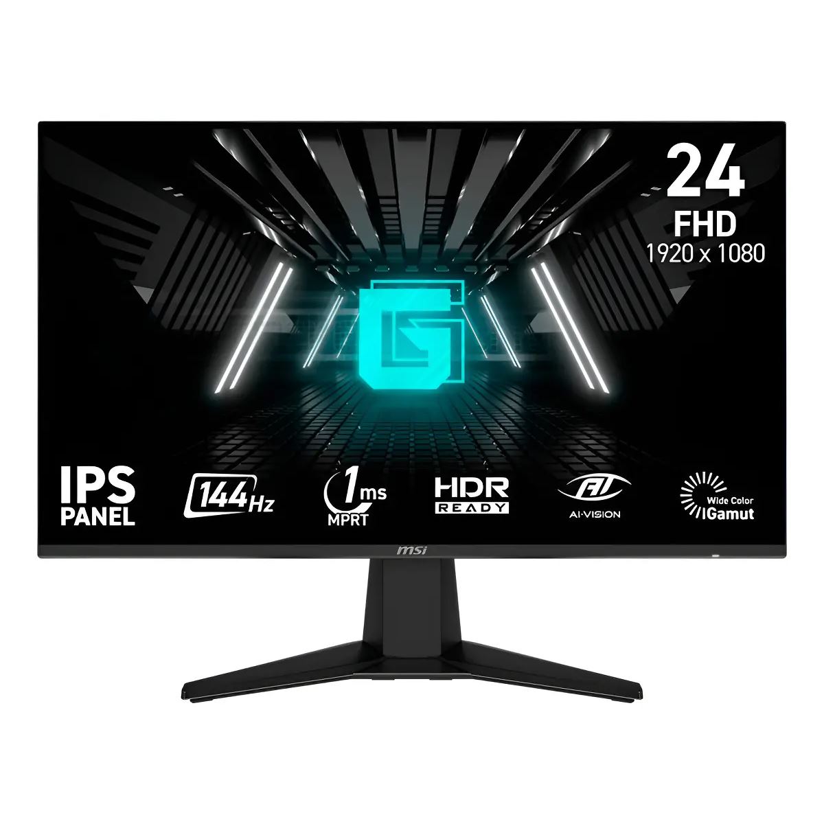 Monitor MSI G242L E14 24" IPS Full HD 144Hz 1ms Adaptive Sync Gaming Negro
