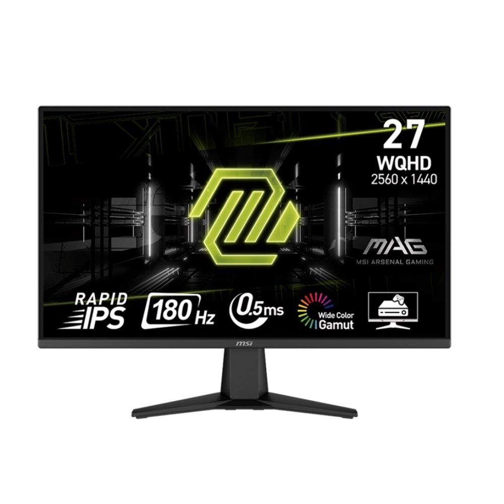 Monitor Gamer MSI MAG-275QF 27 Pulgadas WQHD Rapid IPS 180Hz 0.5ms HDMI DP