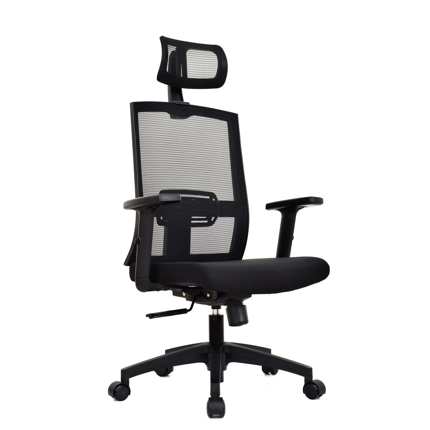 Silla de Oficina Ergonomica Monk Synchro Negro Alta Ofideas