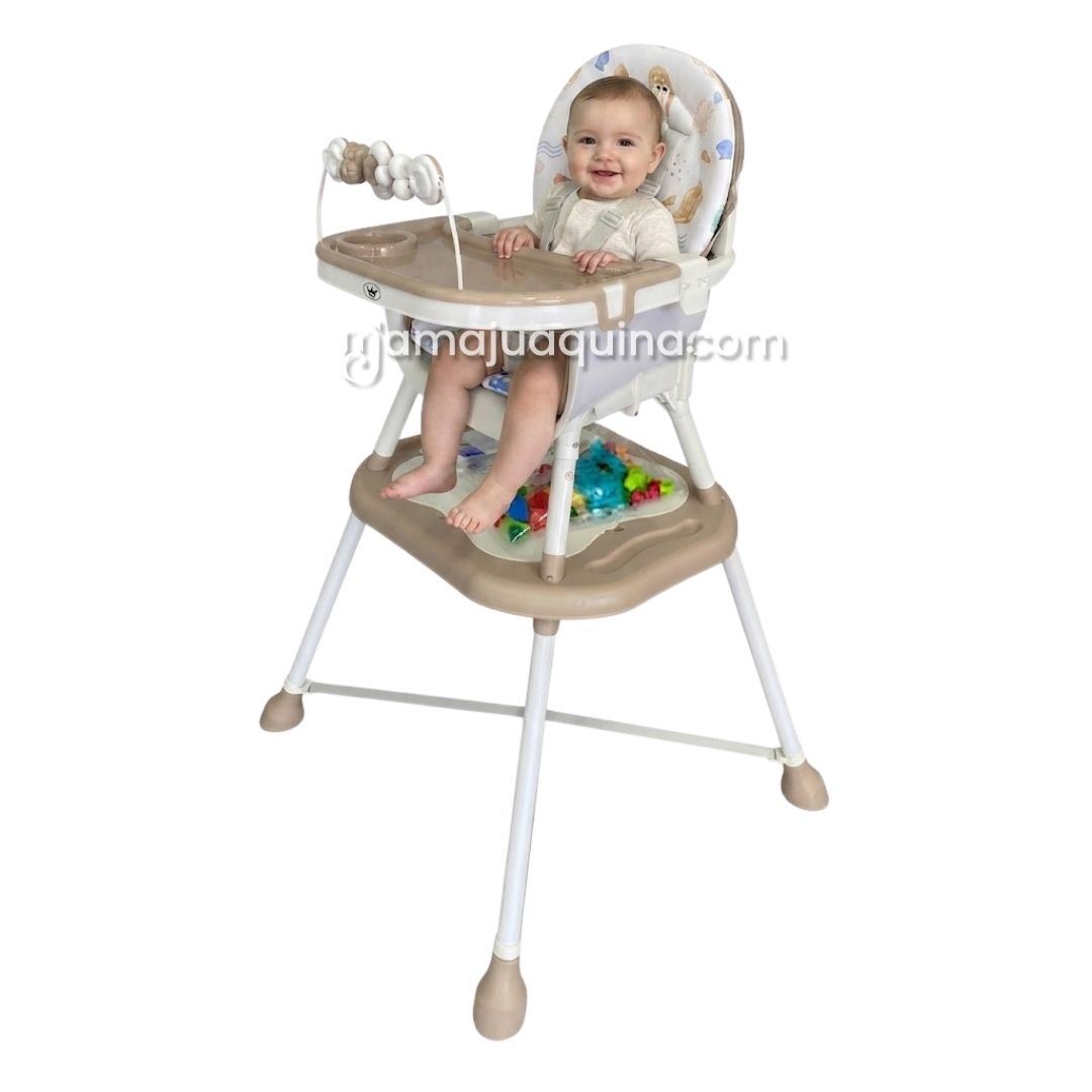 Silla de Comer Escritorio «MOONLIGHT» Edición Exclusiva Beige