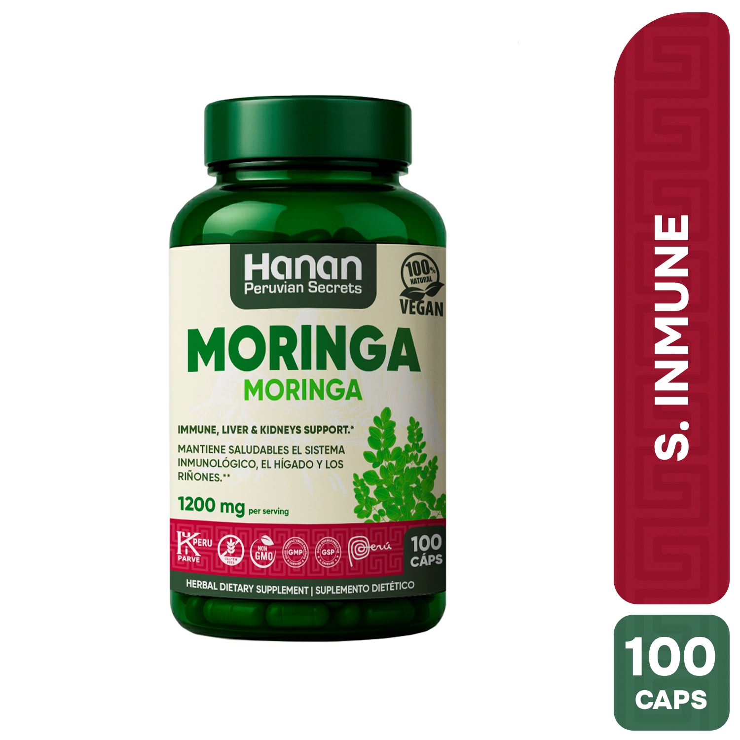 Moringa Cápsulas Hanan 100 und
