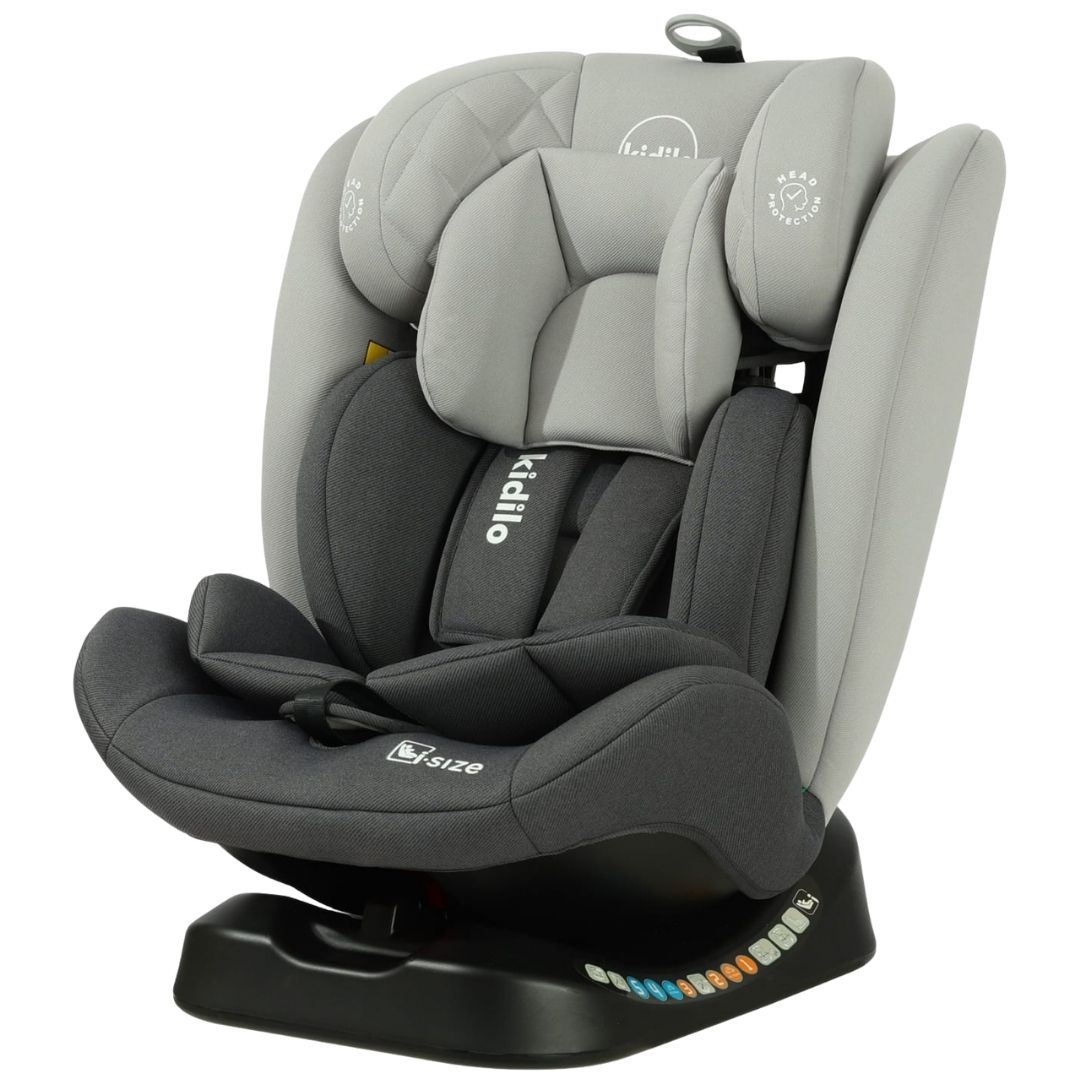 Silla de Auto para bebés Kidilo «MOSHI» Edición Limitada Gray