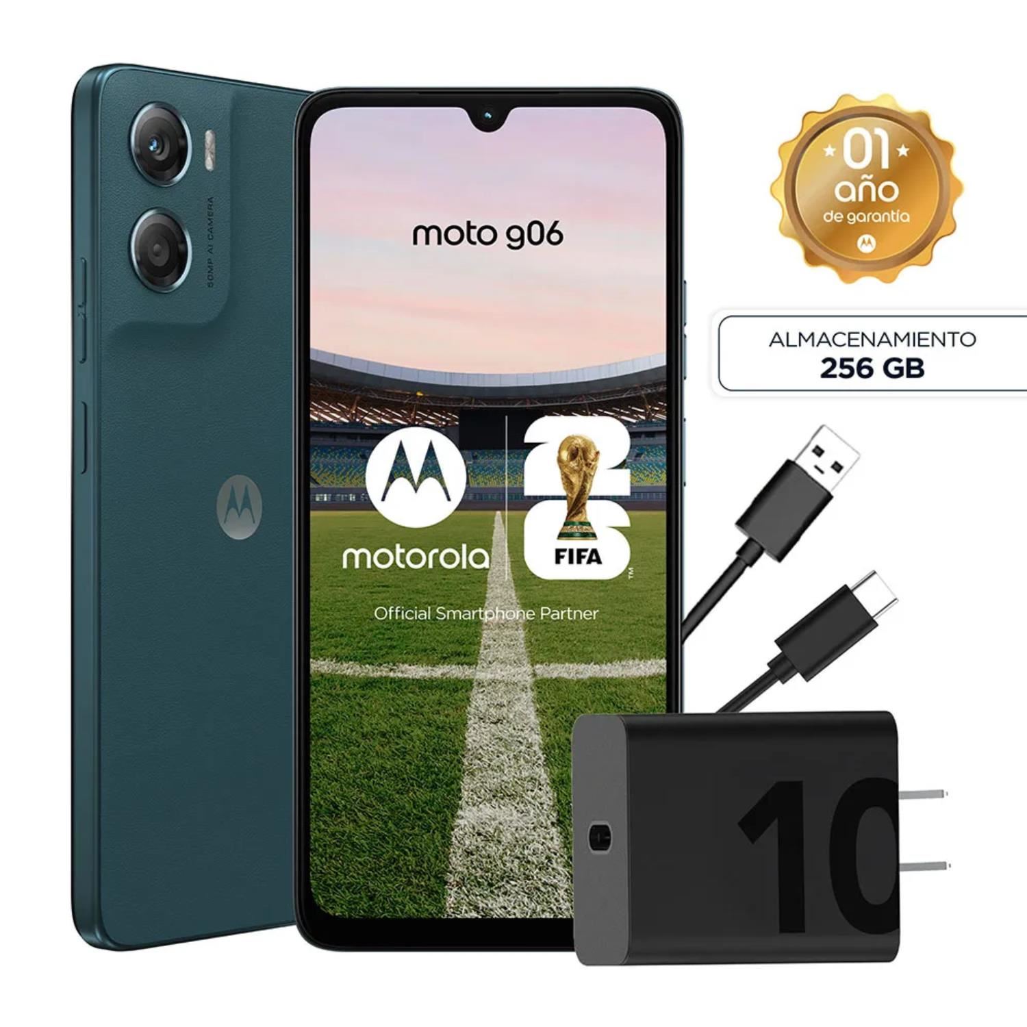 Celular Motorola G06 4GB 256GB