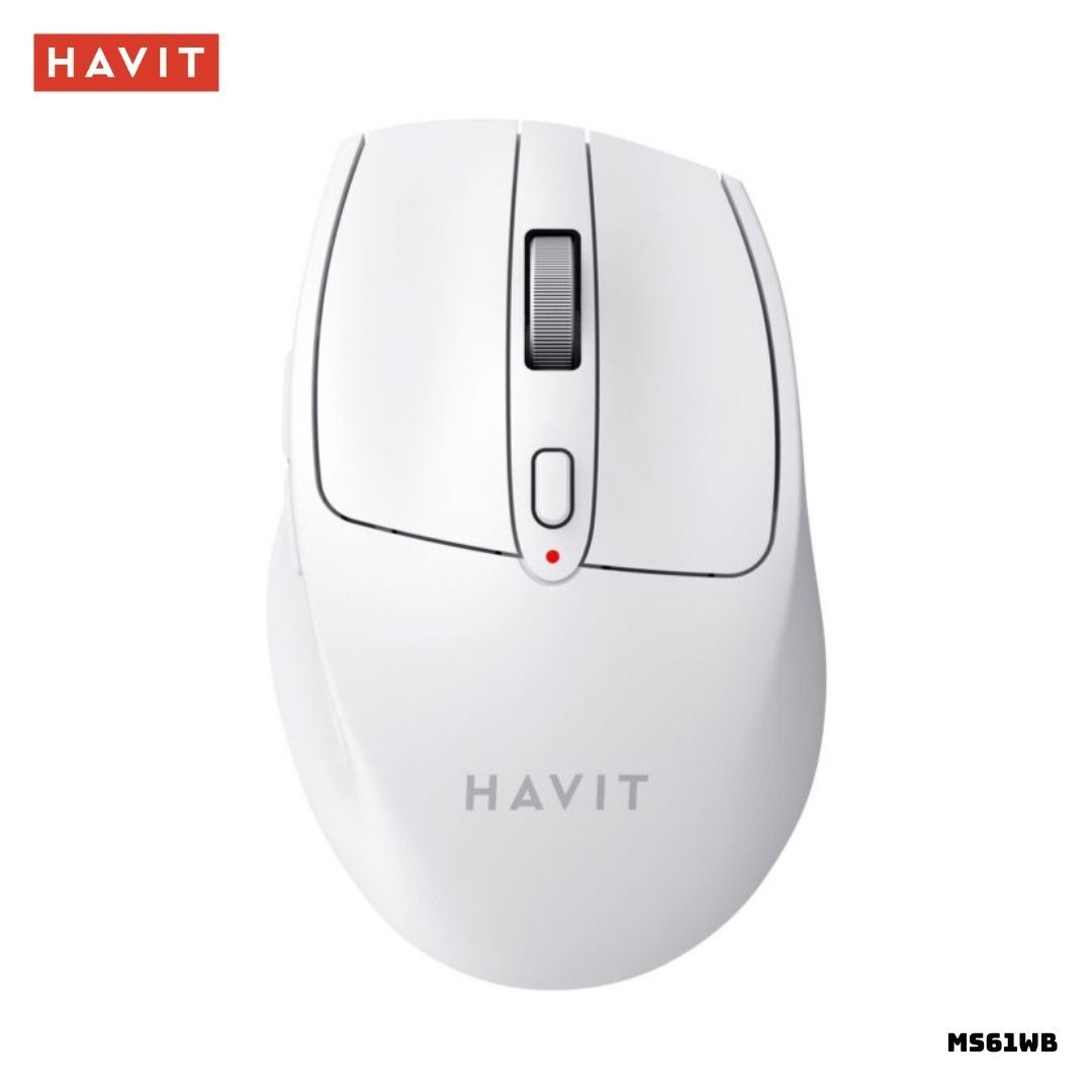 MOUSE INALAMBRICO HAVIT MS61WB 3200 DPI BLANCO