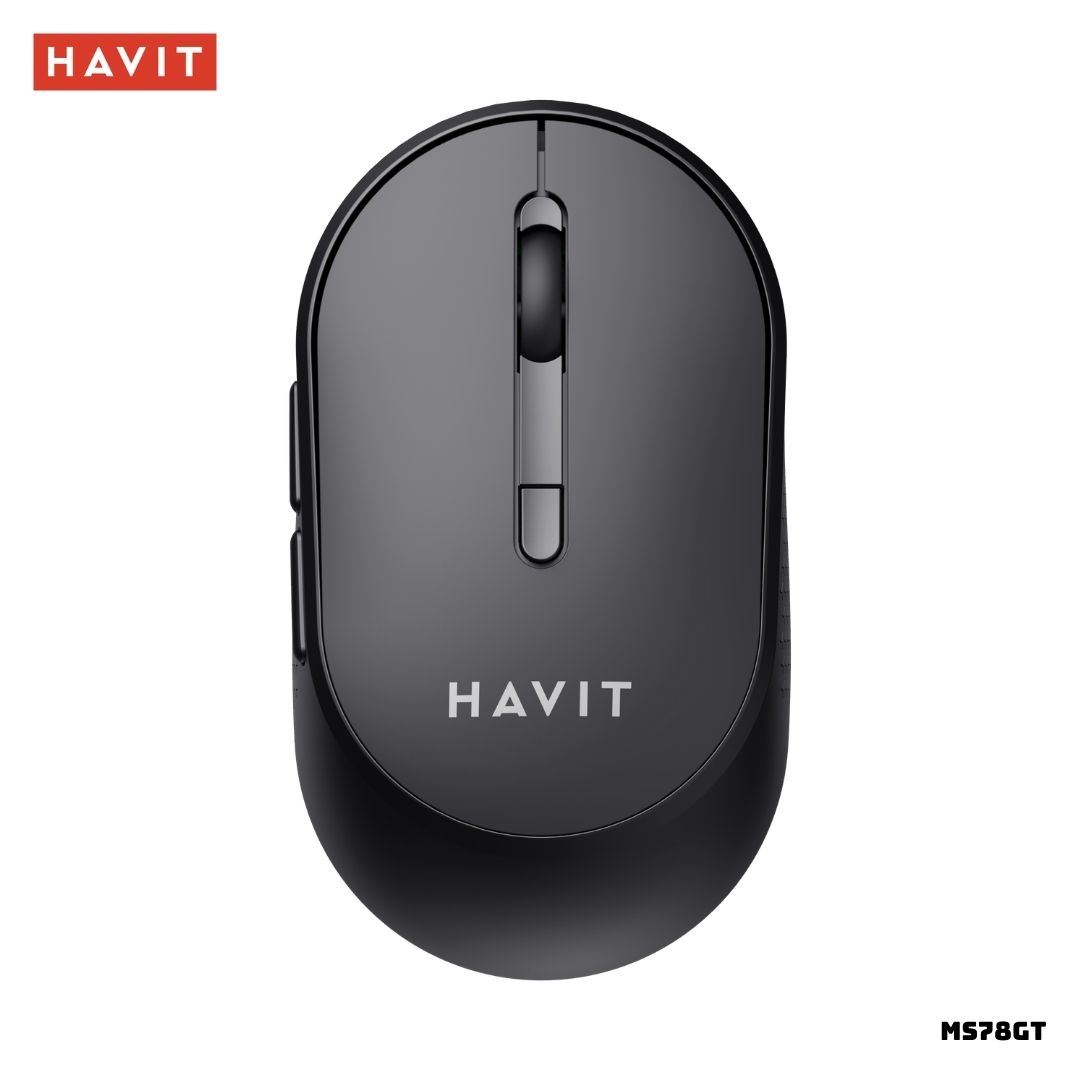 MOUSE INALAMBRICO HAVIT MS78GT 3200 DPI NEGRO