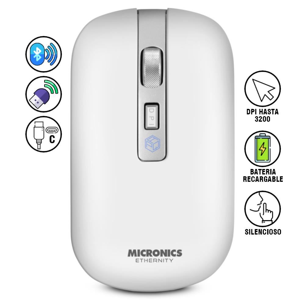 Mouse Micronics Inalambrico Ethernity - MIC M729-3m