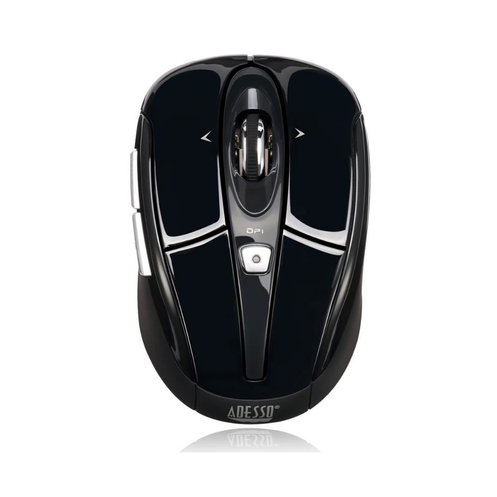MOUSE NANO ADESSO S60, INALAMBRICO 2.4GHZ USB 1600DPI NEGRO