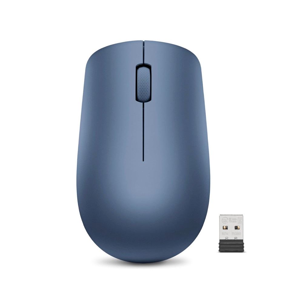 Mouse Inalambrico Lenovo 530  Ambidextro 1200 DPI Color Abismo Azul