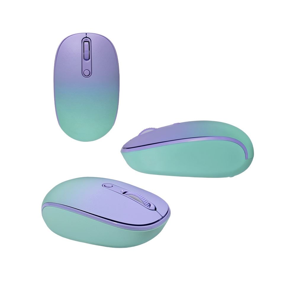 Mouse Inalámbrico TEROS TE-1224S TE1224S 800-1600 DPI receptor USB 4 botones