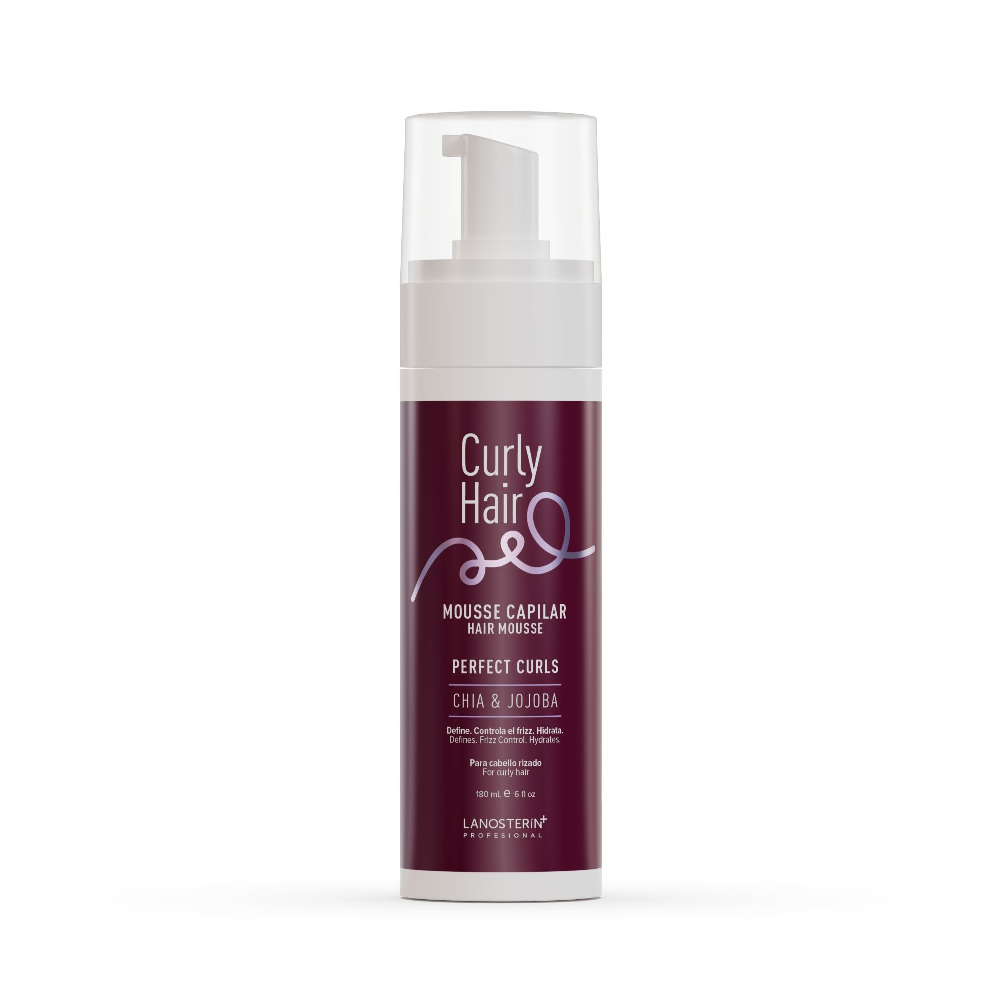 Curly Hair Foam Mouse Capilar 180 Ml