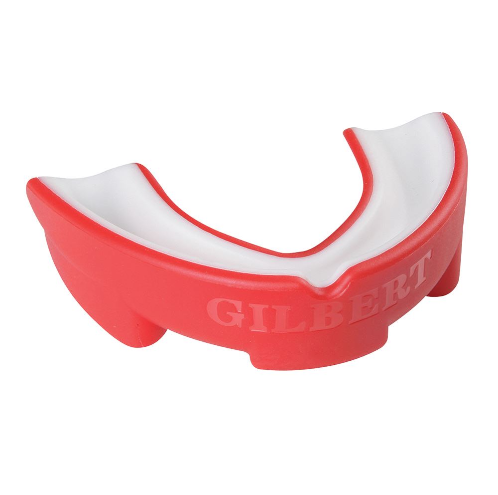 GILBERT PROTECTOR BUCAL ATOMIC DUAL DENSITY JUNIOR ROJO/BLANCO