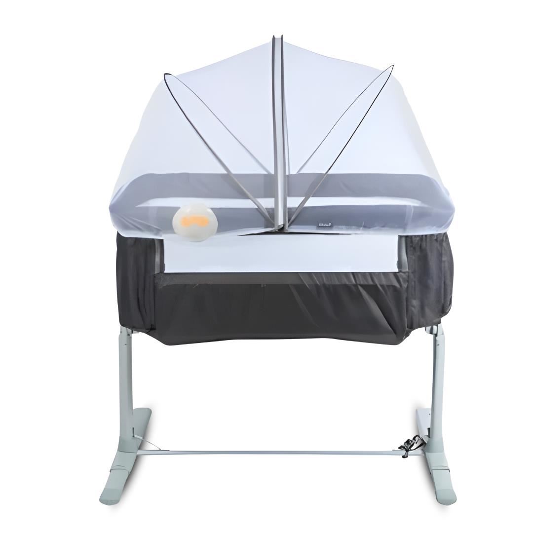 Cuna Musical de Lujo «MOZZI» Edición Limitada con Colchón Gray