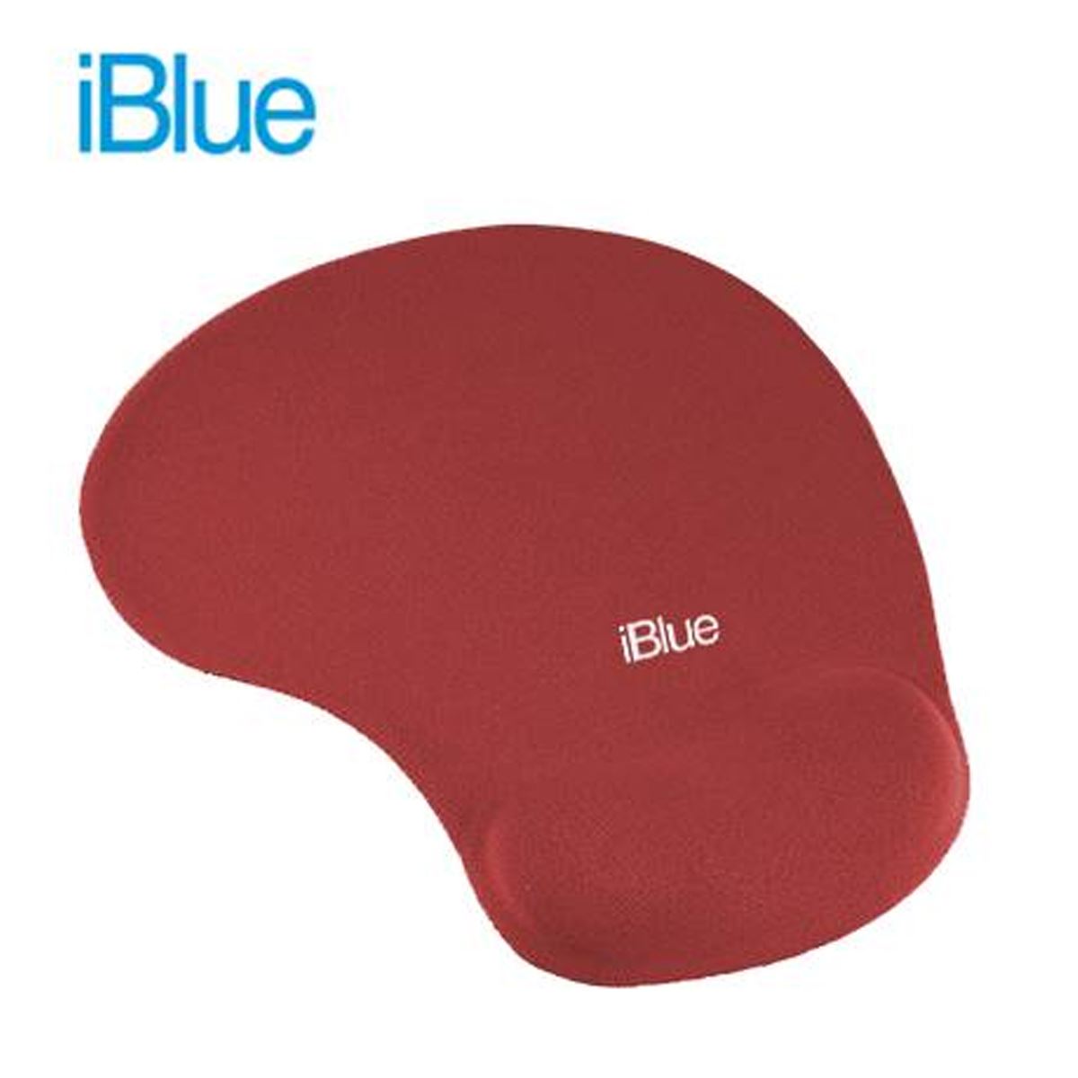 PAD MOUSE IBLUE MD C/DESCANSADOR RED (PN MP-372-RD)