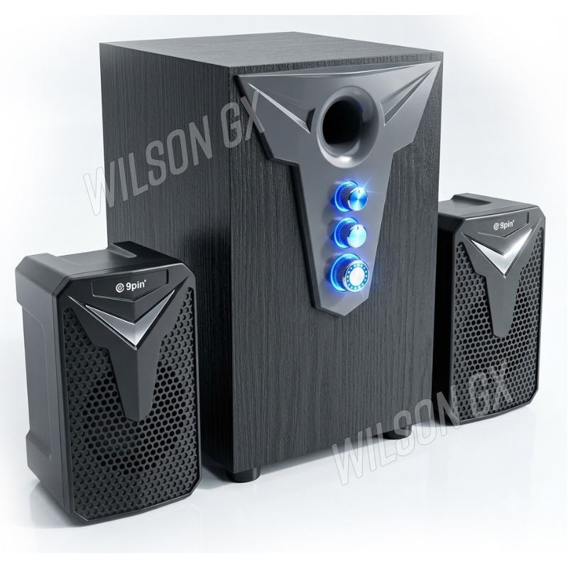 Parlante para PC Laptop con Bluetooth Subwoofer USB