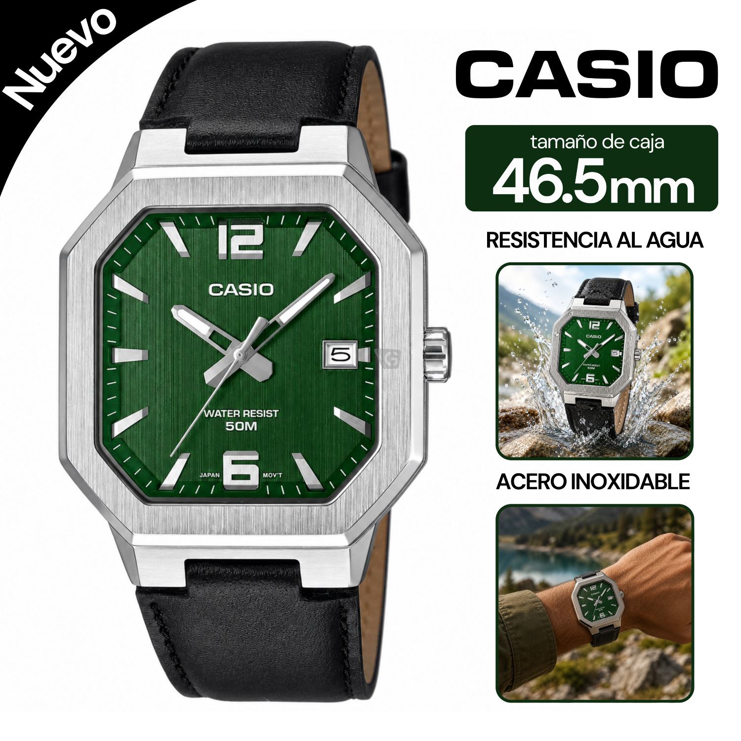 Reloj Casio Hombre MTP-B195L-3AV