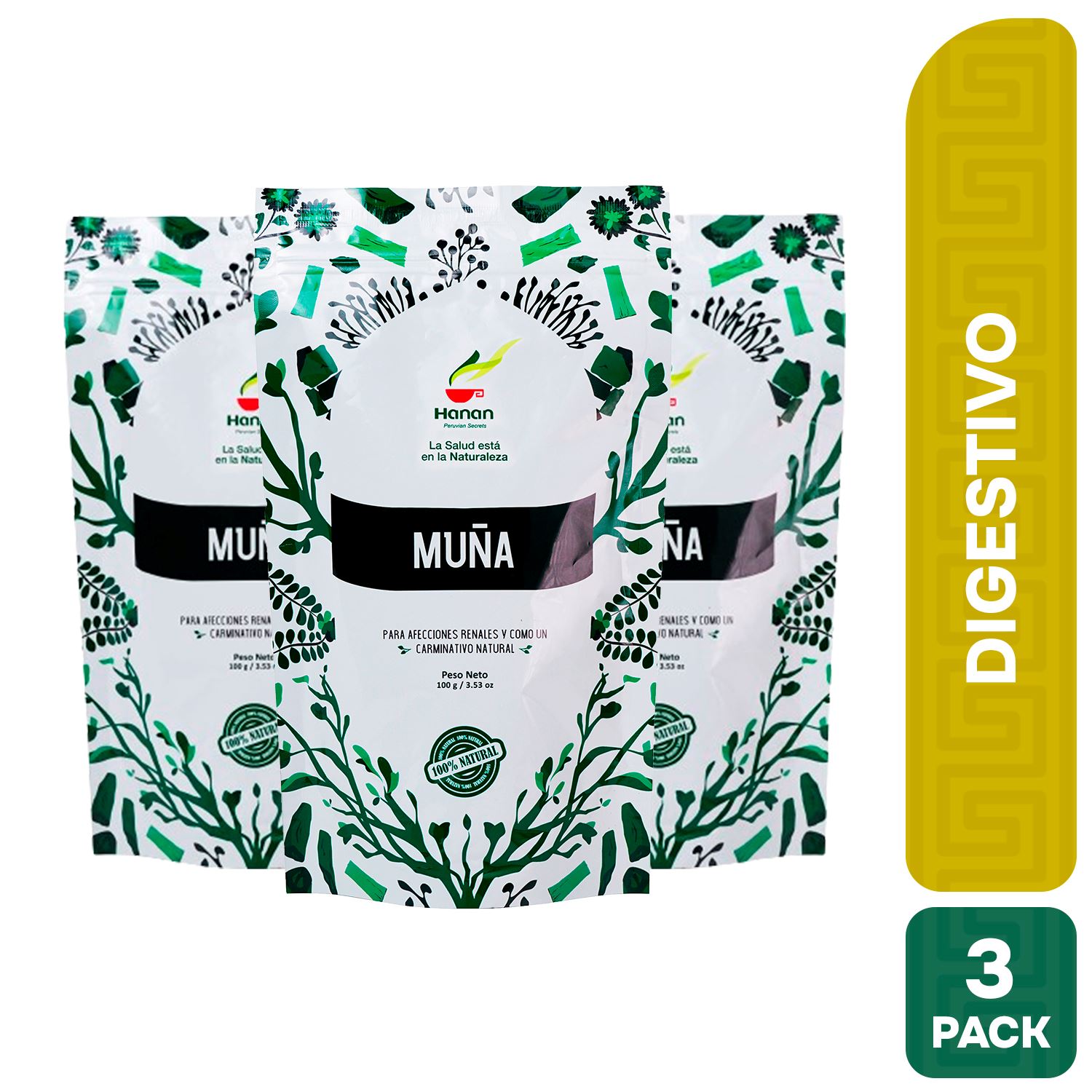 MUÑA INFUSION HANAN TRIPACK 100G