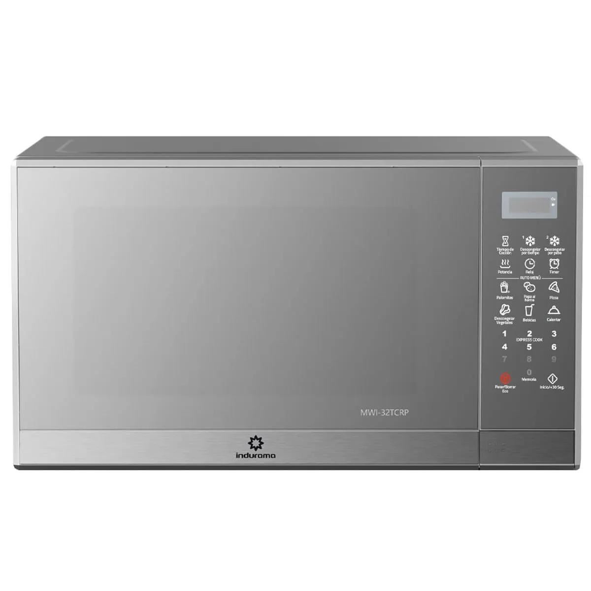 Horno Microondas Indurama MWI-32TCRP 32LT Silver
