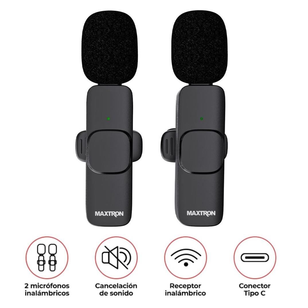 Micrófono Inalámbrico Streaming Solapero Artist MX M168 Maxtron