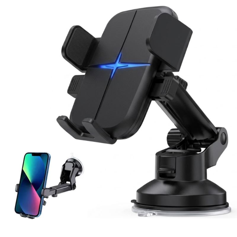 Soporte para Celular de Auto con Succión y Rotación 360