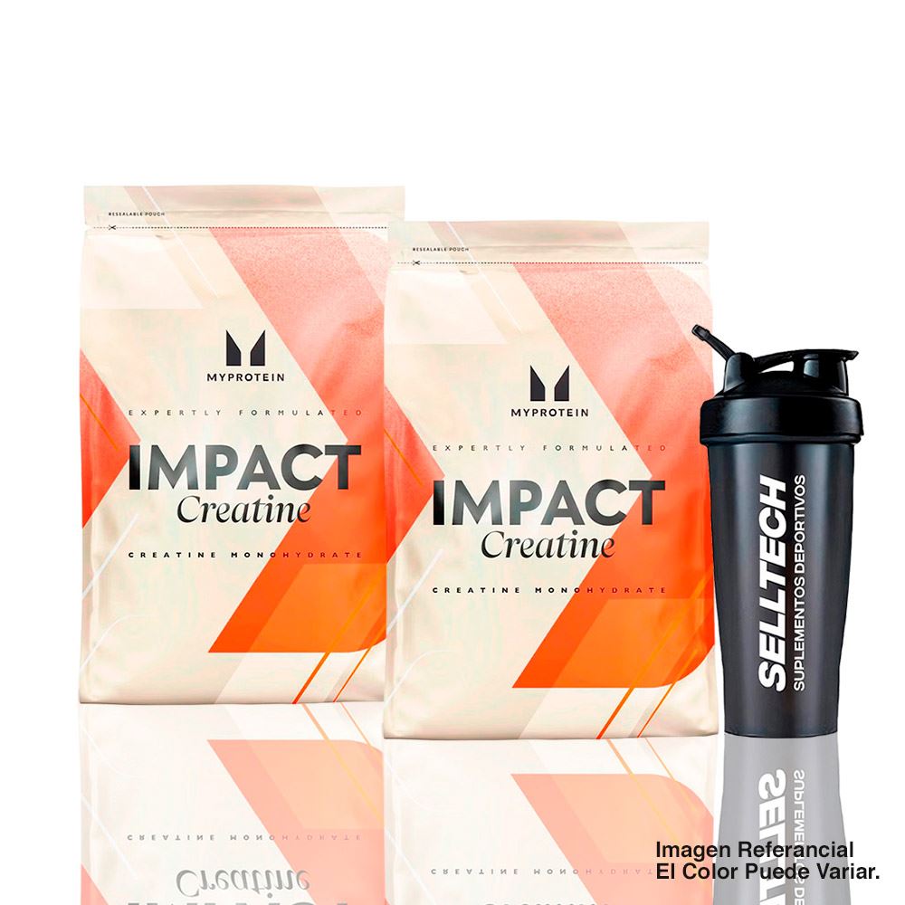 Pack Myprotein Creatina Monohidratada 250gr X2