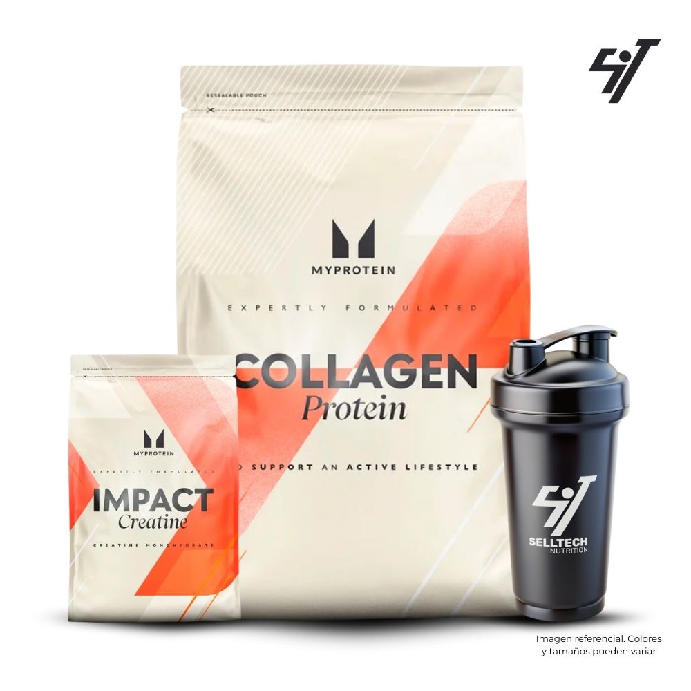Pack Myprotein Collagen Protein 1kg Natural+Creatina 250gr