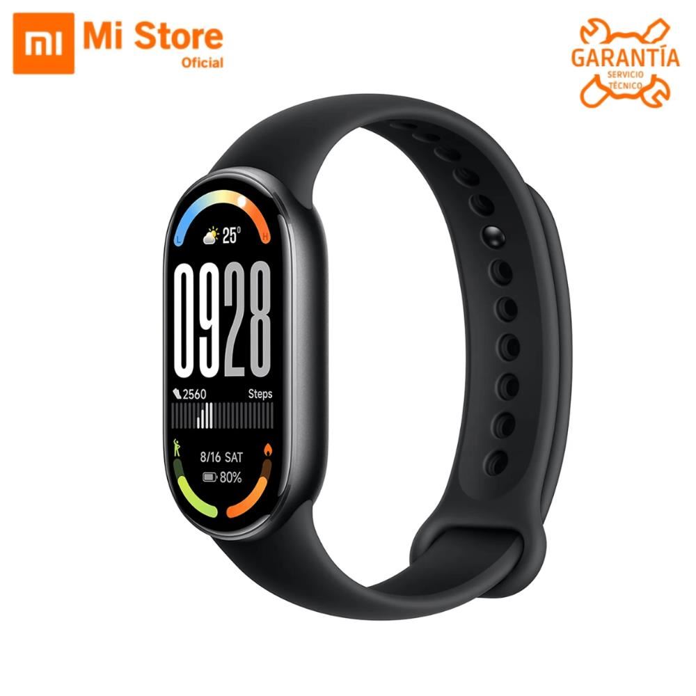 Xiaomi Smart Band 10 Pantalla 1.72” Amoled, 5ATM, 150 Modos Deportivos - Negro