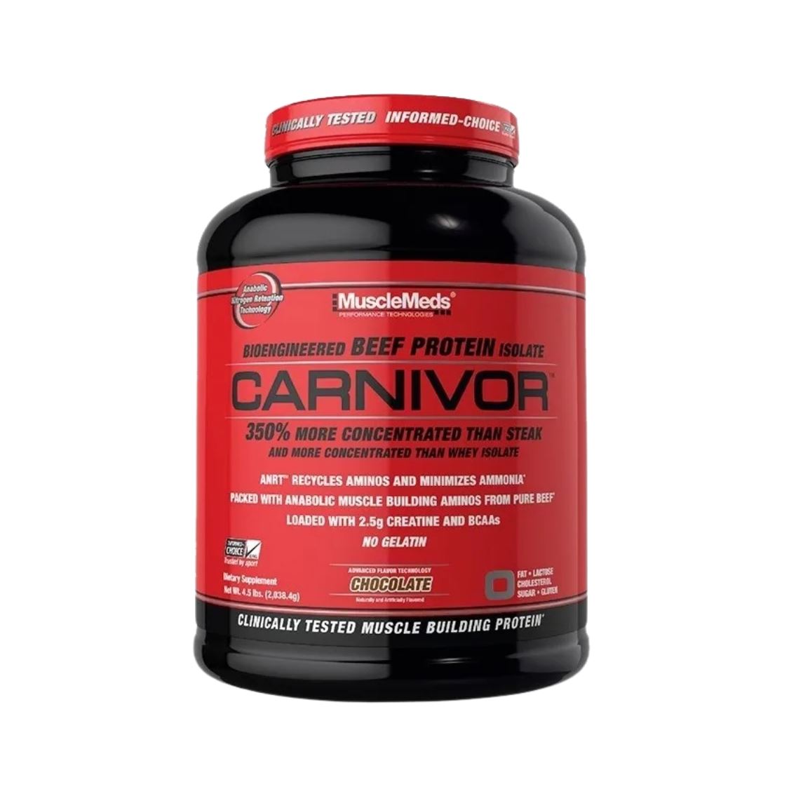 Proteina Carnivor 4 libras Musclemeds chocolate