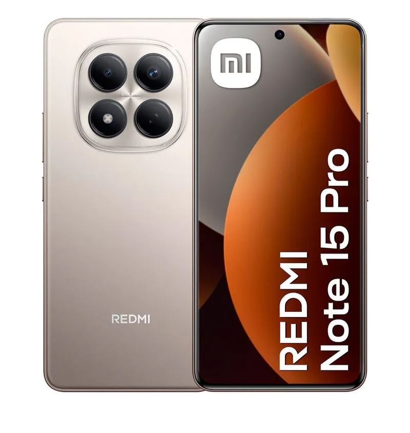 Xiaomi Redmi Note 15 Pro 4G 256GB 8GB RAM Titanio REGISTRADO