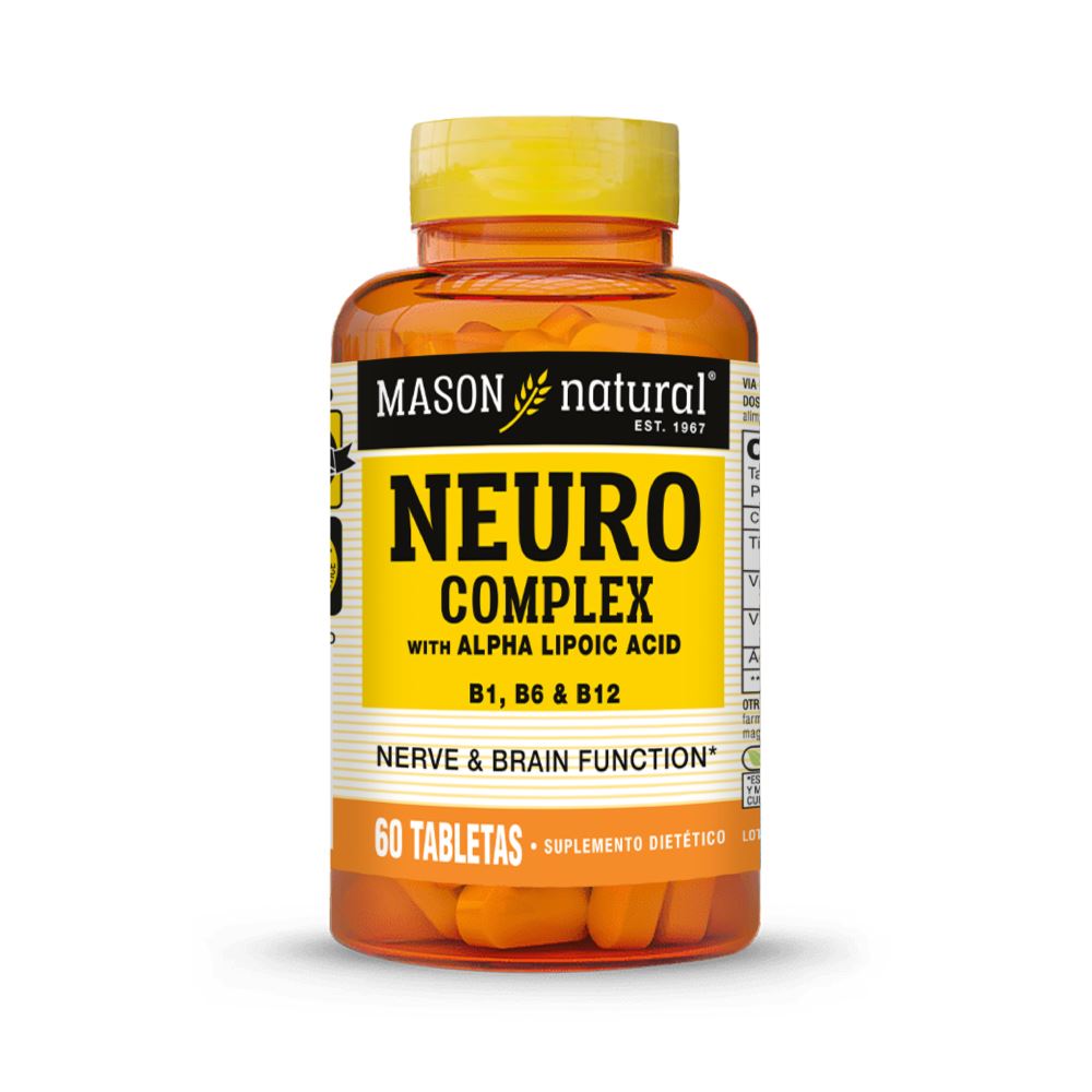 NEURO COMPLEX CON ÁCIDO ALFA LIPOICO - 60 TABLETAS