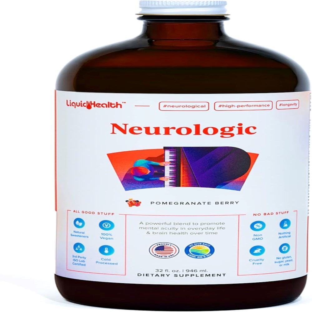 LiquiHealth Neurologic – Fórmula Líquida para Soporte Mental 946 ml