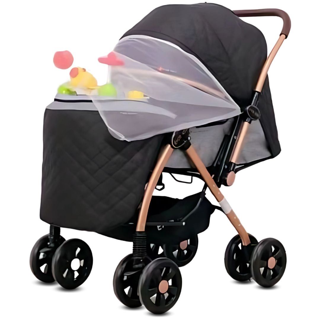 Coche Cuna Musical con Bluetooth «NEW SUMMER» Black