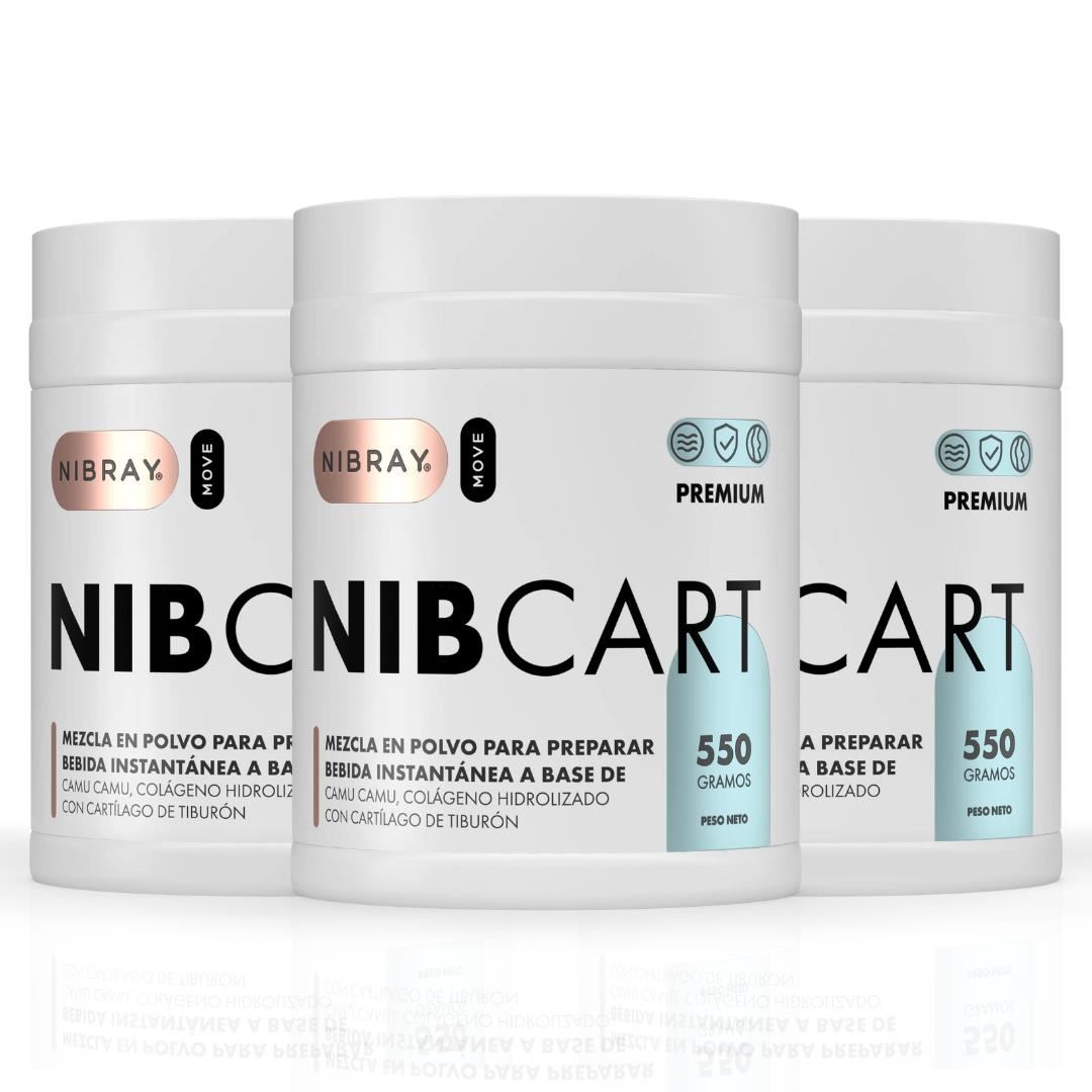 Colageno Hidrolizado con Cartílago de Tiburón Pack 3x2 NibCart Premium