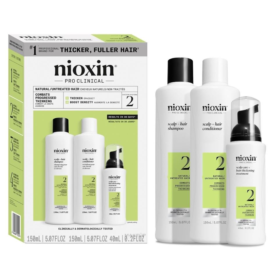 Nioxin 2 Tratamiento Densificador Anticaida Para Cabello Natural 150ml