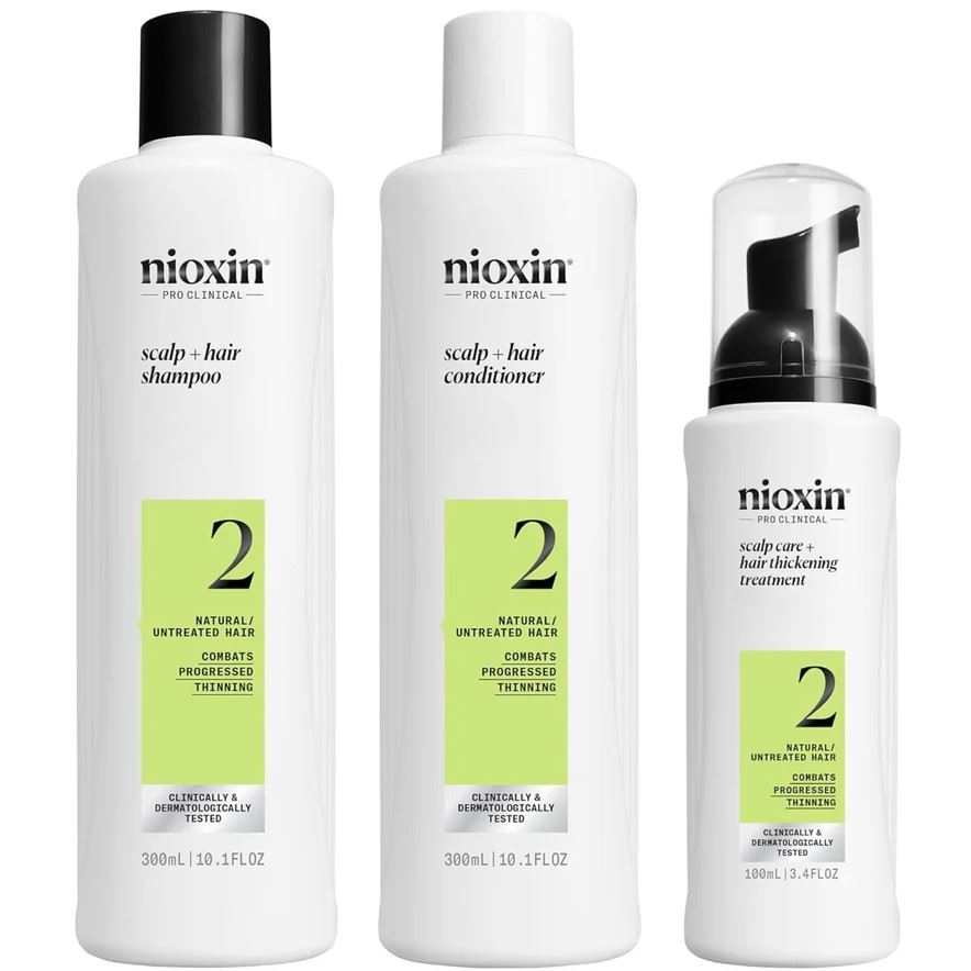Nioxin 2 Tratamiento Densificador Anticaida Para Cabello Natural 300ml