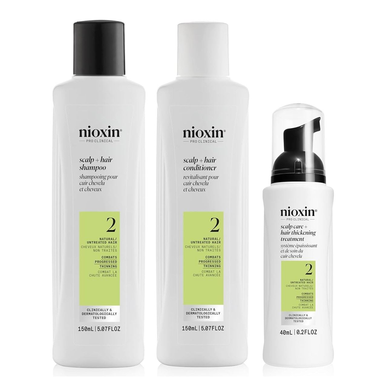Nioxin 2 Tratamiento Anticadia Para Cabello Natural 150ml