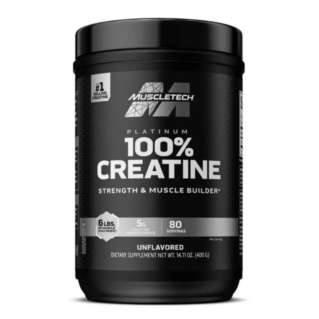 CREATINA PLATINUM 400 GRAMOS MUSCLETECH GYM SUPLEMENTO