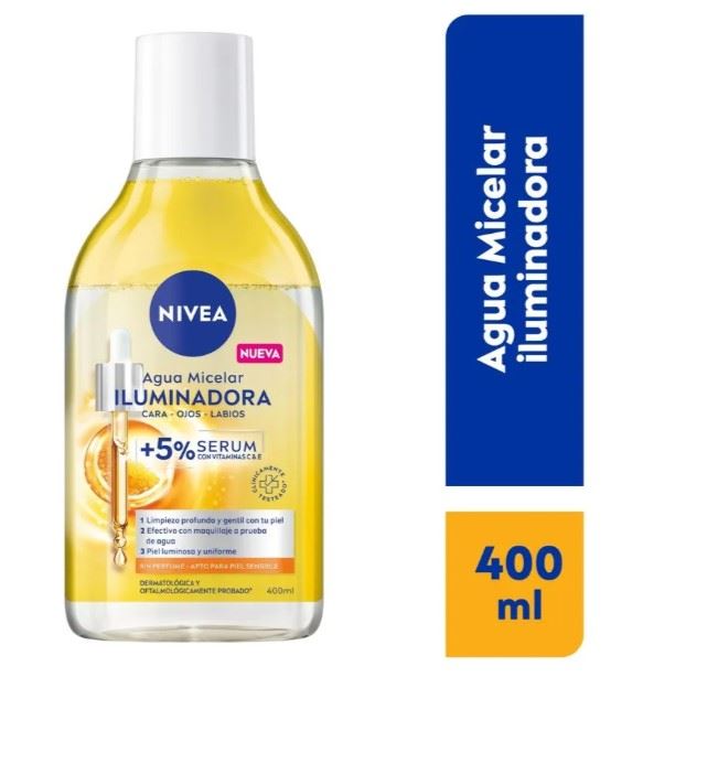NIVEA Agua Micelar Iluminadora 400ML