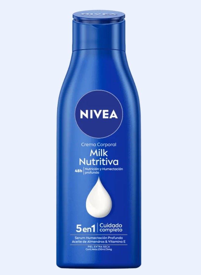 NIVEA Body Milk Nutritiva Piel Extra Seca 250ML