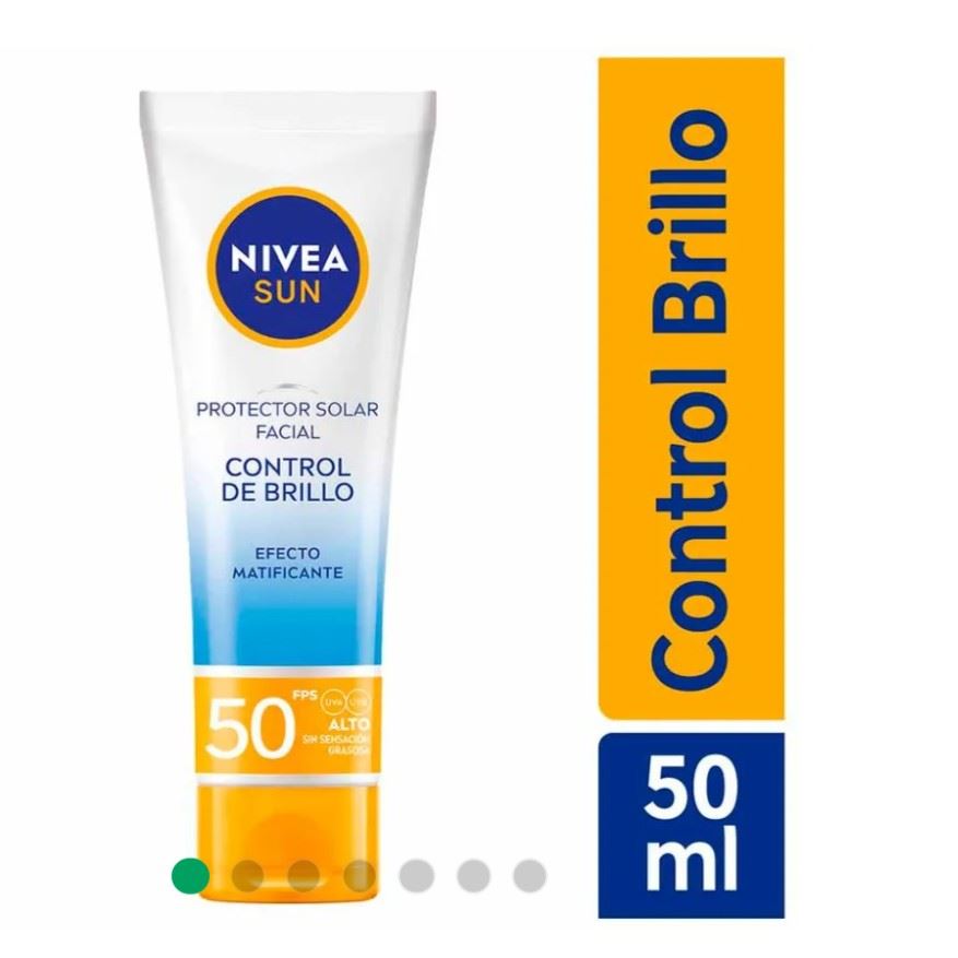NIVEA Sun Face Shine Control Cream  FPS50 50ML
